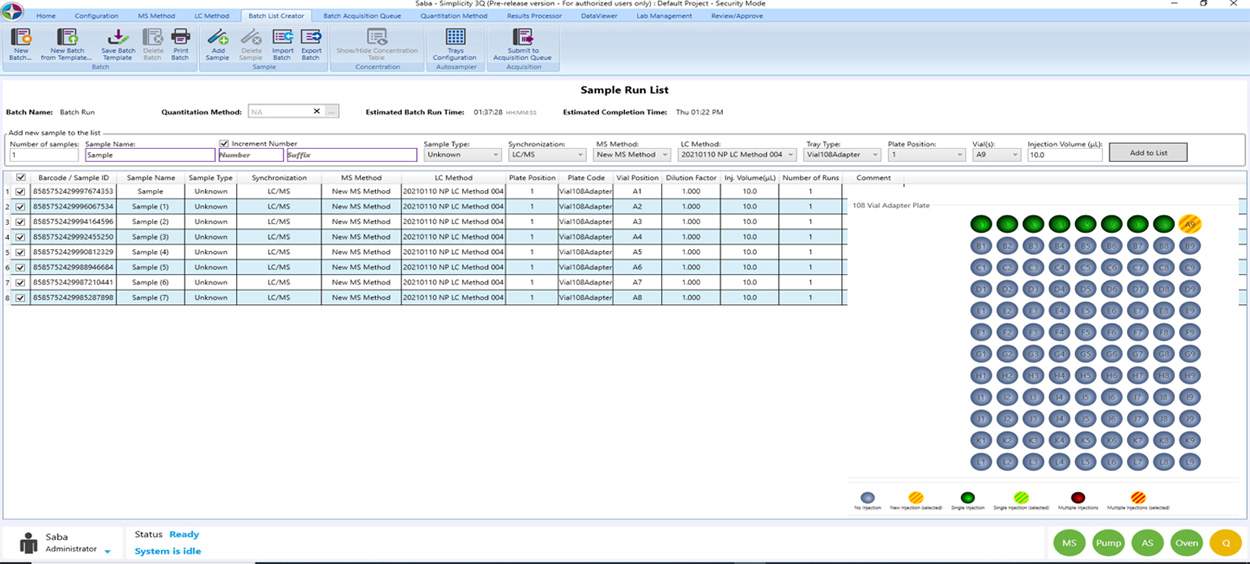 Seamless Data Acquisition